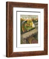 The New Yorker Cover - October 9, 1948-Edna Eicke-Framed Premium Giclee Print