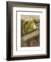 The New Yorker Cover - October 9, 1948-Edna Eicke-Framed Premium Giclee Print