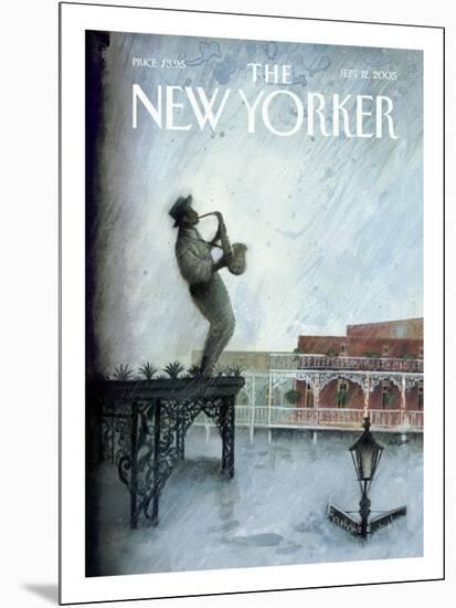 The New Yorker Cover - September 12, 2005-Ana Juan-Mounted Print