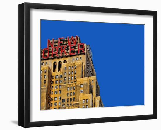 The New Yorker Hotel, Midtown Manhattan, New York City-Sabine Jacobs-Framed Photographic Print