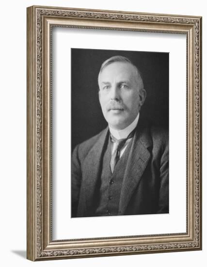 The New Zealand Born Physicist Sir E. Rutherford-Peter Fowler-Framed Photographic Print