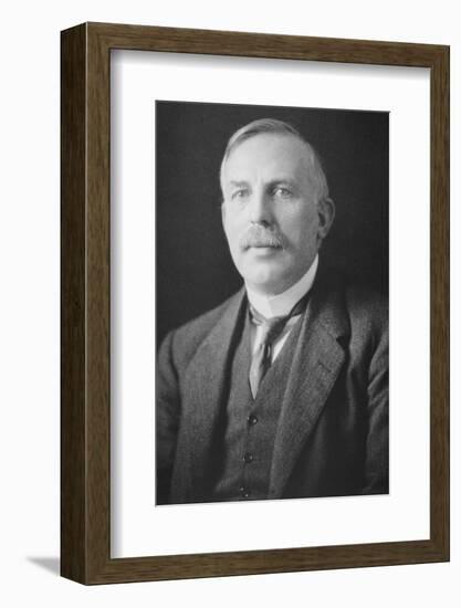 The New Zealand Born Physicist Sir E. Rutherford-Peter Fowler-Framed Photographic Print