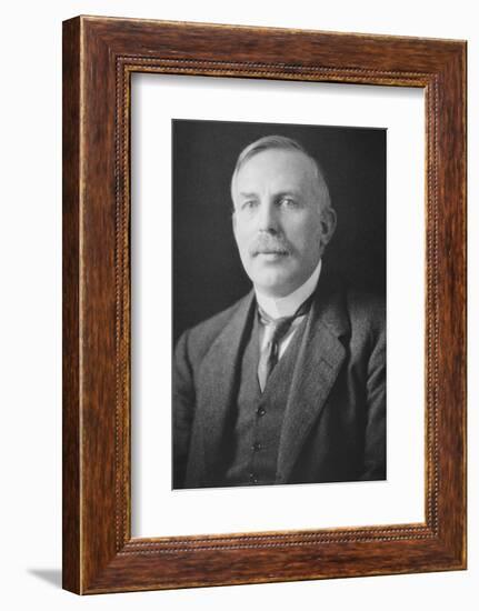 The New Zealand Born Physicist Sir E. Rutherford-Peter Fowler-Framed Photographic Print