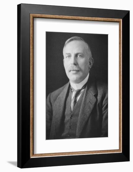 The New Zealand Born Physicist Sir E. Rutherford-Peter Fowler-Framed Photographic Print