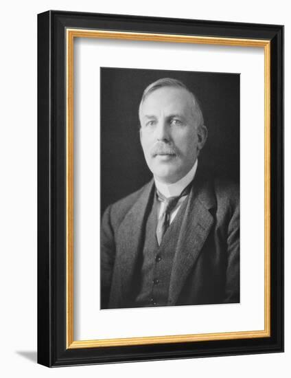 The New Zealand Born Physicist Sir E. Rutherford-Peter Fowler-Framed Photographic Print