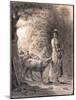 The Newborn Lamb, C.1860-Jean-François Millet-Mounted Giclee Print