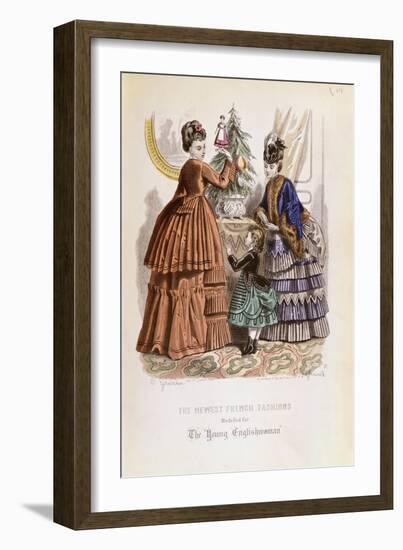 The Newest French Fashions, Ward, Loch and Tyler, France, Late 19th Century-null-Framed Giclee Print