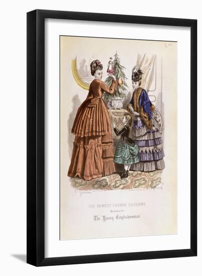 The Newest French Fashions, Ward, Loch and Tyler, France, Late 19th Century-null-Framed Giclee Print