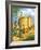 The Newly Built Globe Theatre-Peter Jackson-Framed Giclee Print