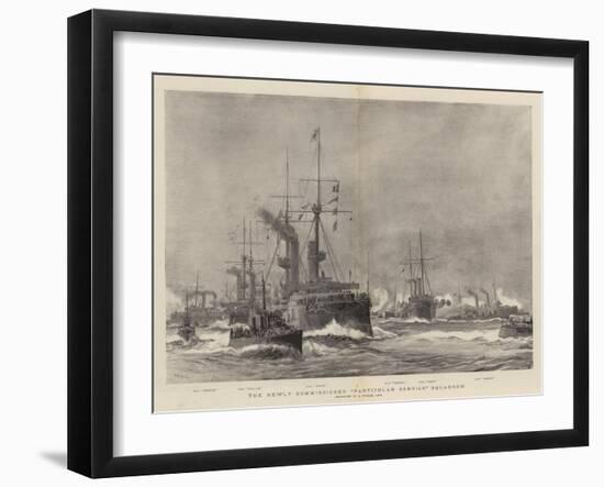 The Newly Commissioned Particular Service Squadron-William Lionel Wyllie-Framed Giclee Print