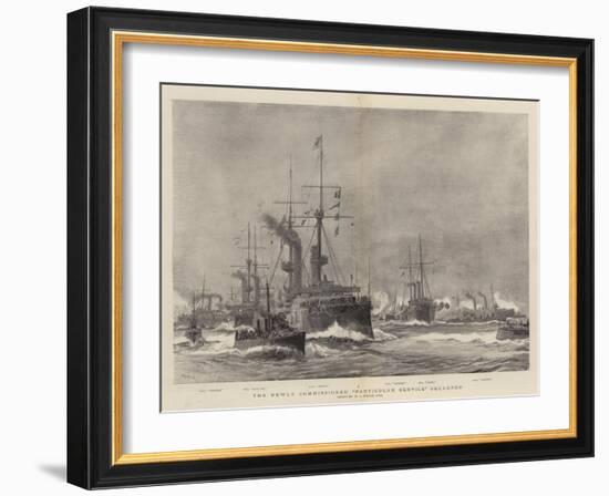 The Newly Commissioned Particular Service Squadron-William Lionel Wyllie-Framed Giclee Print