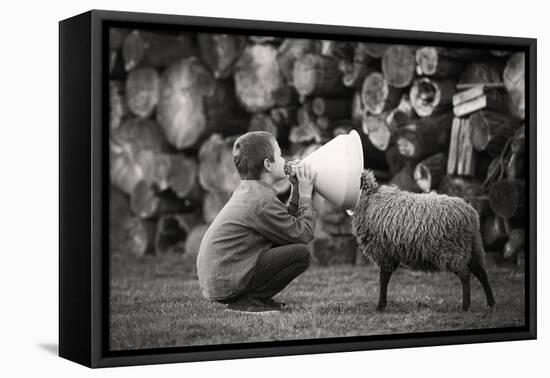 The News-Agatko-Framed Premier Image Canvas