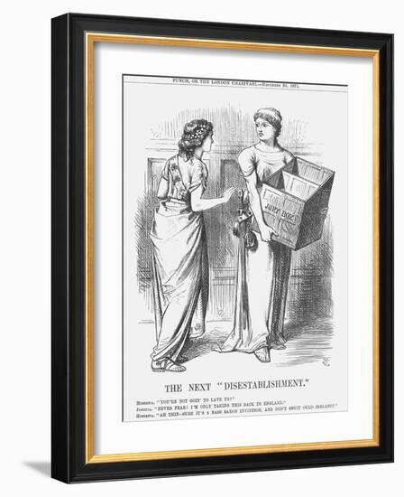 The Next Disestablishment, 1871-Joseph Swain-Framed Giclee Print