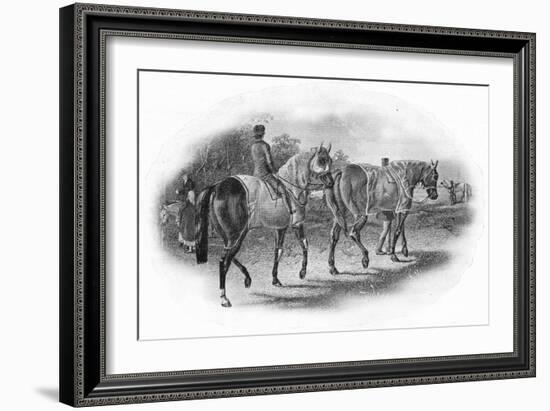 'The Next Race', 19th century, (1911)-Unknown-Framed Giclee Print