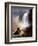 The Niagara Falls-Albert Bierstadt-Framed Giclee Print