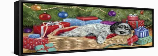 The Night before Christmas-Janet Pidoux-Framed Premier Image Canvas