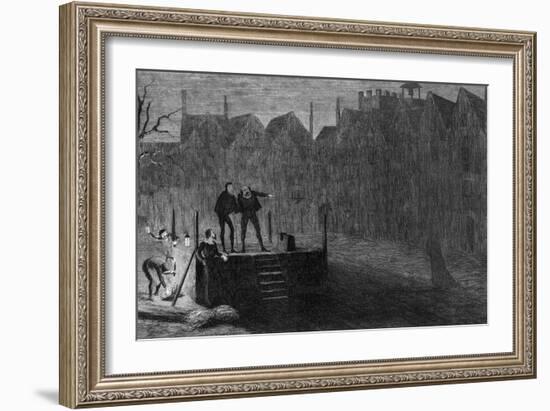 The Night before the Execution, 1554-George Cruikshank-Framed Giclee Print