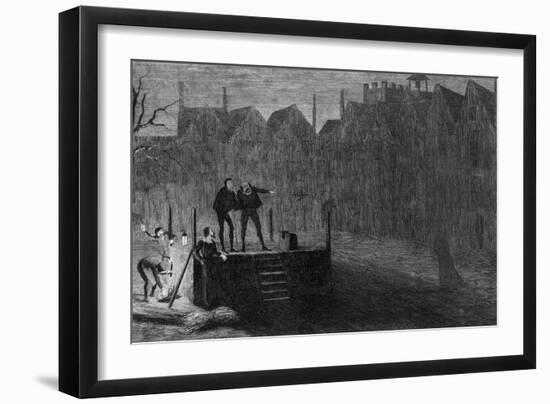 The Night before the Execution, 1554-George Cruikshank-Framed Giclee Print
