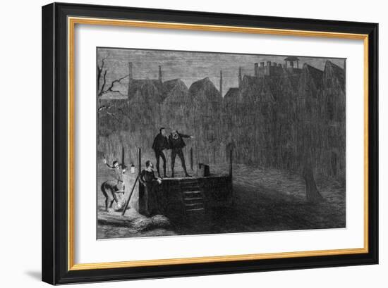 The Night before the Execution, 1554-George Cruikshank-Framed Giclee Print