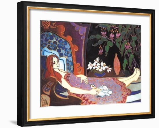 The Night Bird-Suzanne Laurendeau-Framed Art Print