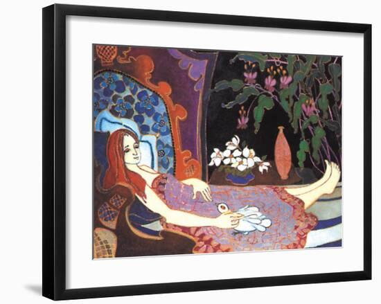 The Night Bird-Suzanne Laurendeau-Framed Art Print