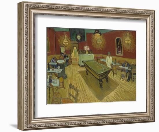 The Night Cafe, 1888-Vincent van Gogh-Framed Premium Giclee Print