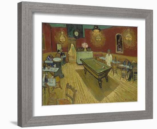 The Night Cafe, 1888-Vincent van Gogh-Framed Giclee Print