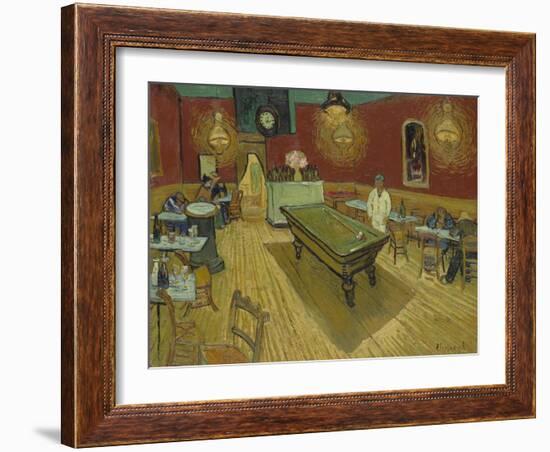 The Night Cafe, 1888-Vincent van Gogh-Framed Giclee Print