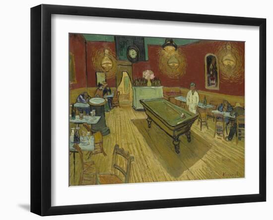 The Night Cafe, 1888-Vincent van Gogh-Framed Giclee Print