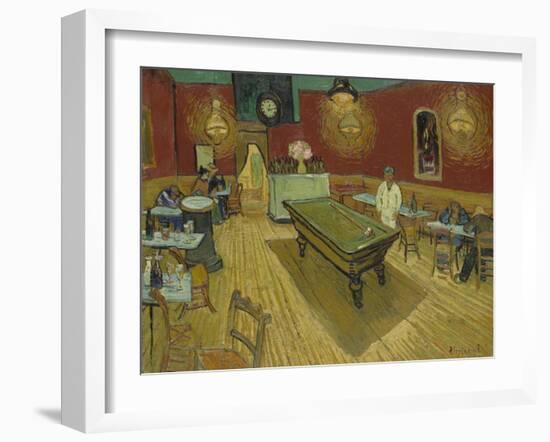 The Night Cafe, 1888-Vincent van Gogh-Framed Giclee Print