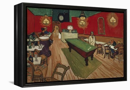 The Night Cafe in Arles, 1888-Vincent van Gogh-Framed Premier Image Canvas