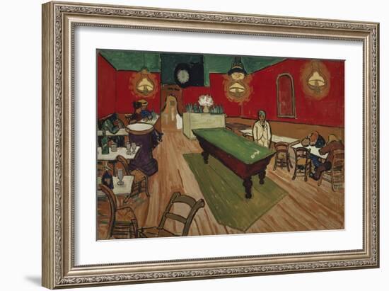 The Night Cafe in Arles, 1888-Vincent van Gogh-Framed Giclee Print