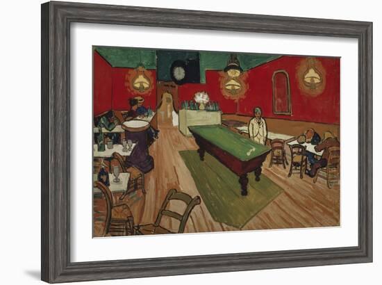 The Night Cafe in Arles, 1888-Vincent van Gogh-Framed Giclee Print