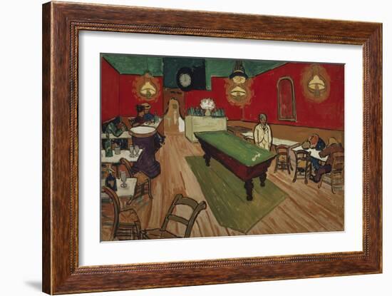 The Night Cafe in Arles, 1888-Vincent van Gogh-Framed Giclee Print