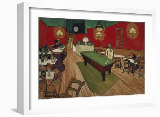 The Night Cafe in Arles, 1888-Vincent van Gogh-Framed Giclee Print