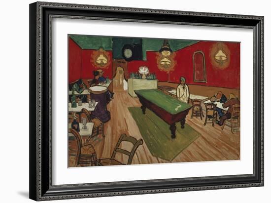 The Night Cafe in Arles, 1888-Vincent van Gogh-Framed Giclee Print