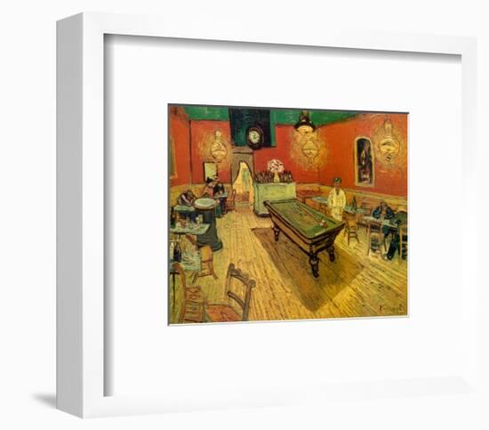 The Night Café in the Place Lamartine in Arles, c.1888-Vincent van Gogh-Framed Art Print