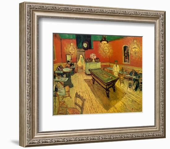 The Night Café in the Place Lamartine in Arles, c.1888-Vincent van Gogh-Framed Art Print