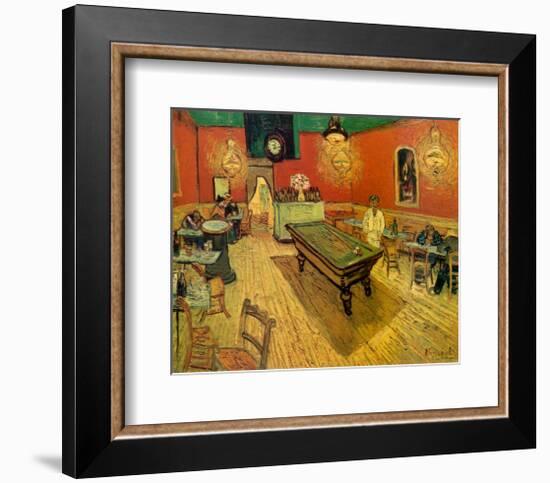 The Night Café in the Place Lamartine in Arles, c.1888-Vincent van Gogh-Framed Art Print