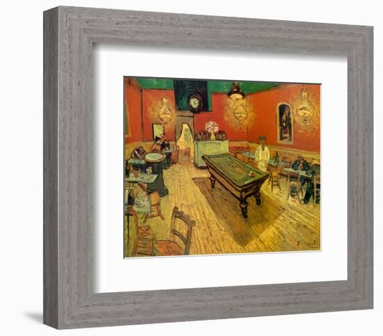 The Night Café in the Place Lamartine in Arles, c.1888-Vincent van Gogh-Framed Art Print