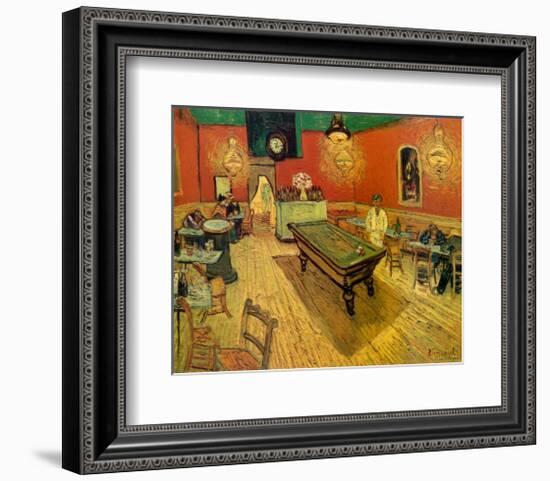 The Night Café in the Place Lamartine in Arles, c.1888-Vincent van Gogh-Framed Art Print