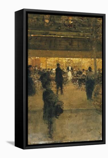 The Night Cafe-Luigi Loir-Framed Premier Image Canvas