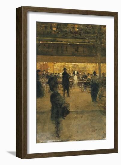 The Night Cafe-Luigi Loir-Framed Giclee Print