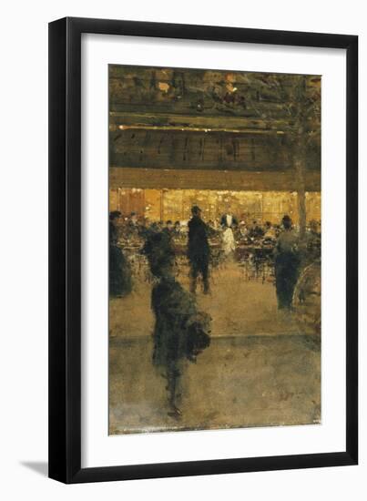 The Night Cafe-Luigi Loir-Framed Giclee Print