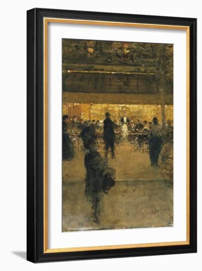 The Night Cafe-Luigi Loir-Framed Giclee Print