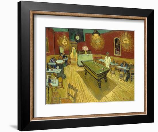 The Night Cafe-Vincent van Gogh-Framed Giclee Print