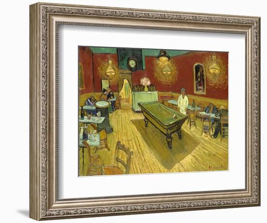 The Night Cafe-Vincent van Gogh-Framed Premium Giclee Print