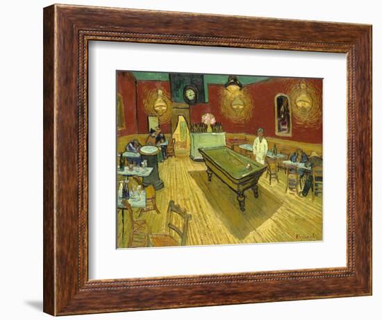 The Night Cafe-Vincent van Gogh-Framed Premium Giclee Print