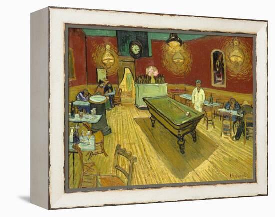 The Night Cafe-Vincent van Gogh-Framed Premier Image Canvas