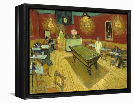 The Night Cafe-Vincent van Gogh-Framed Premier Image Canvas